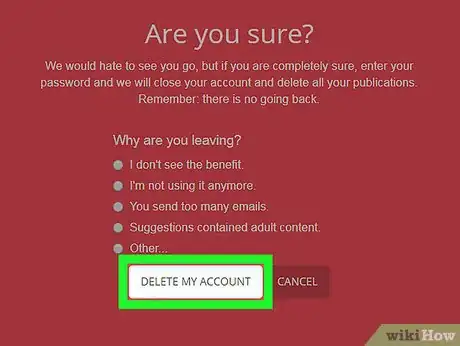 Image titled Delete an Issuu Account Step 8