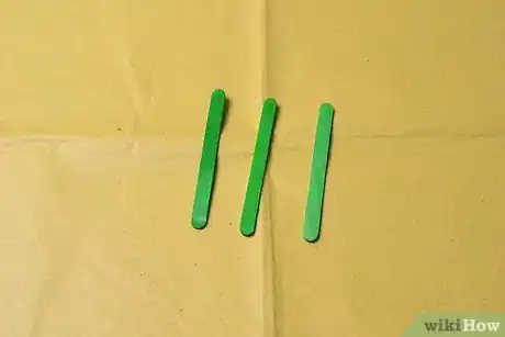 Image titled Make Popsicle Stick Christmas Trees Step 3