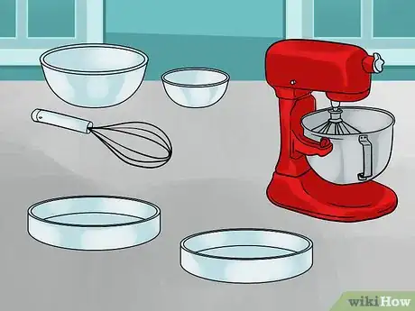 Image titled Make a Castle Cake Step 1