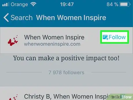 Image titled Follow Blogs on iPhone or iPad Step 6