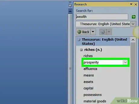 Image titled Use the Thesaurus in Microsoft Word Step 7