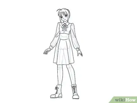 Image titled Draw an Anime Girl Step 6