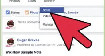 Write a Note on Facebook for a Page (Admins Only)
