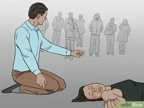 Image titled Diagnose an Unconscious Injured Person Step 1