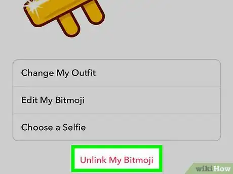 Image titled Change Your Profile Picture on Snapchat Step 13