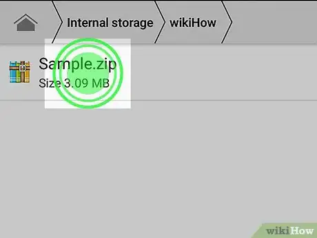 Image titled Send Zip Files on Android Step 3