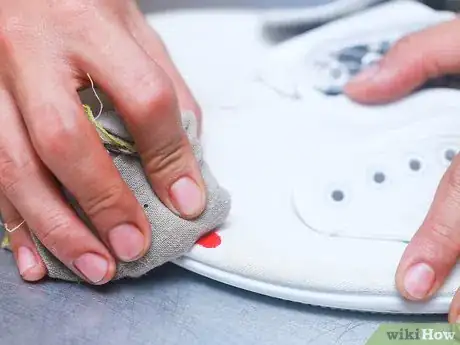 Image titled Get Paint Off Canvas Shoes Step 2