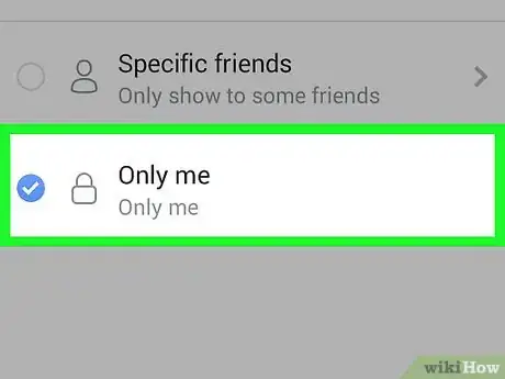 Image titled Make Facebook Pictures Private on Android Step 19