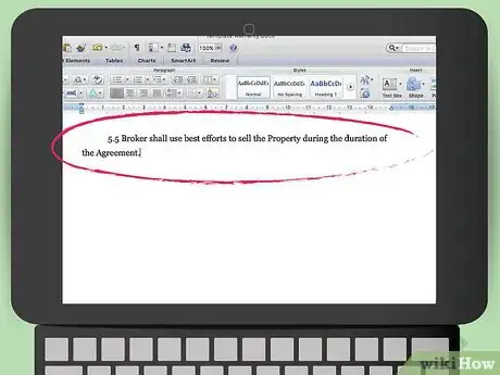 Image titled Draft a Broker Listing Agreement Step 22