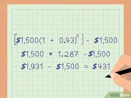 Image titled Calculate Compound Interest Payments Step 11