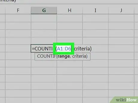 Image titled Count Cells with Text in Excel on PC or Mac Step 4