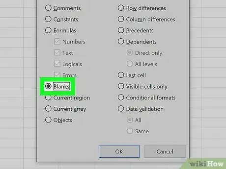 Image titled Fill Blank Cells in Excel Step 6