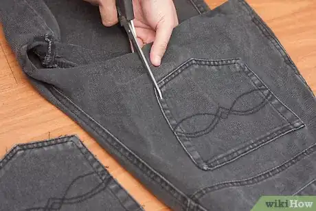 Image titled Turn Your Jeans Into Earth Friendly Slippers Step 9