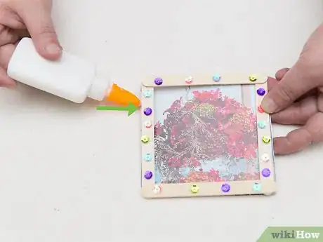 Image titled Make Photo Frames from Ice Cream Sticks Step 6