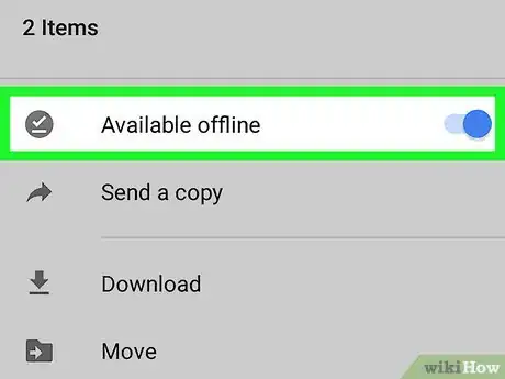 Image titled Make Files Available Offline on Google Drive on Android Step 5