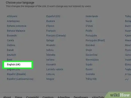 Image titled Change YouTube Language Setting Step 5