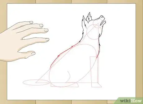 Image titled Draw a Realistic Wolf Step 18