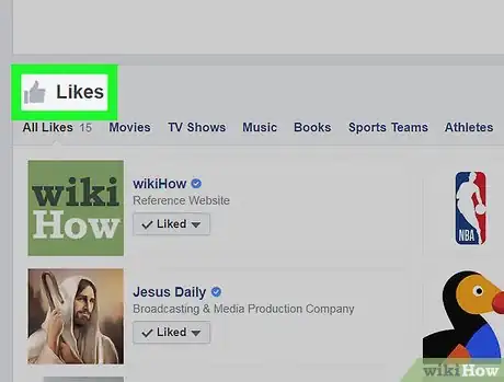 Image titled Delete Likes on Facebook Step 21