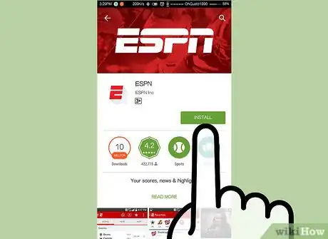 Image titled Watch ESPN Live on an Android Device Step 1Bullet1