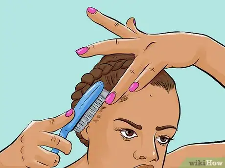 Image titled Do Ghana Cornrows Step 18