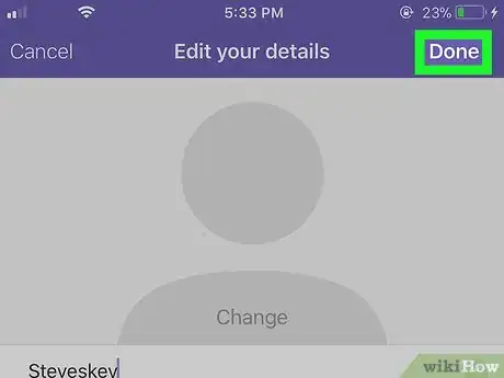 Image titled Change Name on Viber on iPhone or iPad Step 5