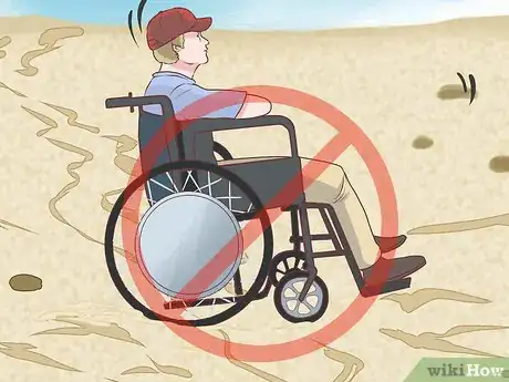Image titled Operate a Wheelchair Safely Outdoors Step 2