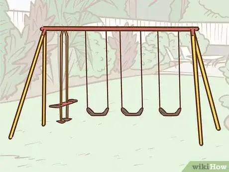 Image titled Keep Your Toddler Safe in a Swing Step 5