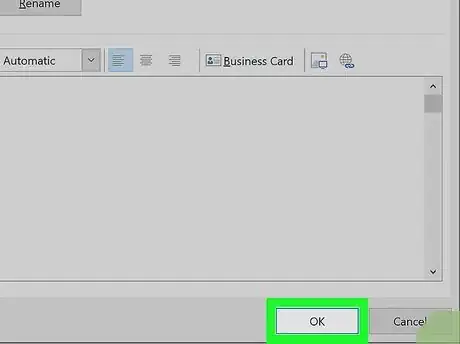 Image titled Sync Outlook Signatures Step 24
