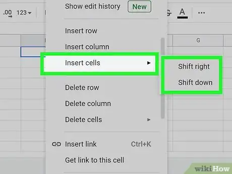 Image titled Add Cells in Google Sheets Step 4