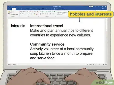 Image titled Write a CV (Curriculum Vitae) Step 13
