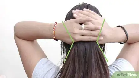 Image titled Create a Woven Ponytail Step 1