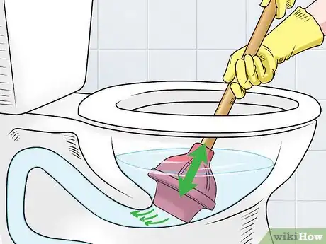Image titled Unclog a Toilet Step 5