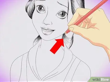Image titled Draw a Realistic Portrait of Belle Step 10
