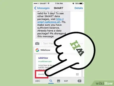 Image titled Share Links with Gboard Step 6