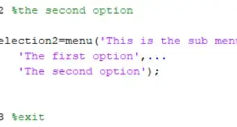 Create a Simple Menu for Functions in MATLAB