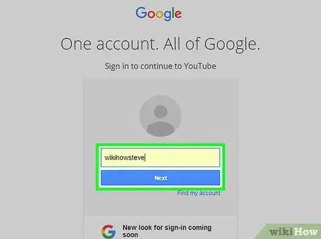 Image titled Log In to Your YouTube Account Step 4