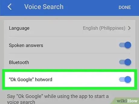 Image titled Use OK Google on iPhone or iPad Step 9