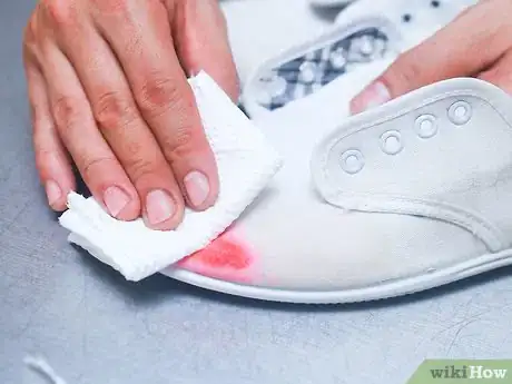 Image titled Get Paint Off Canvas Shoes Step 5