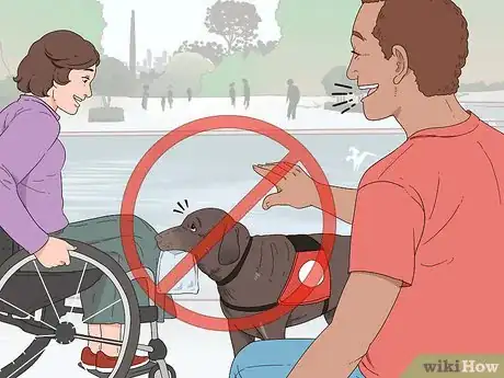 Image titled Interact With Someone With a Service Animal Step 7