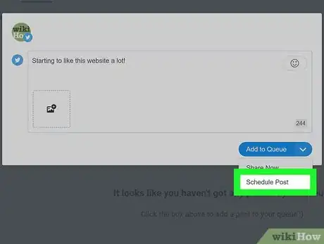 Image titled Schedule Tweets Step 10