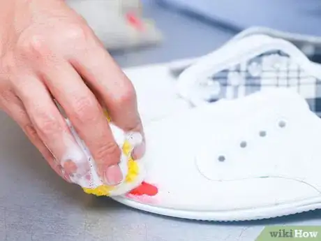 Image titled Get Paint Off Canvas Shoes Step 3