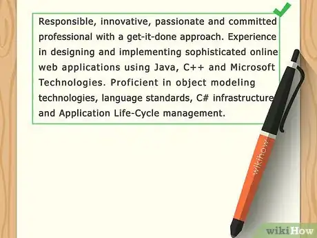 Image titled Format a Resume Step 4