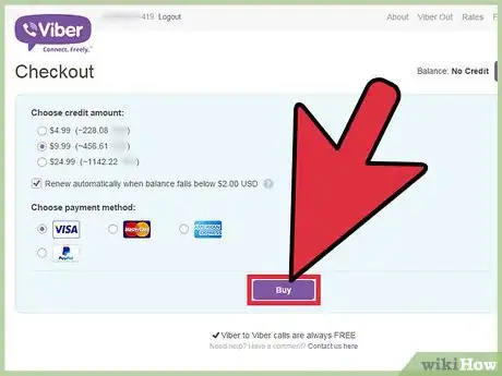 Image titled Pay for Credits on Viber Step 14