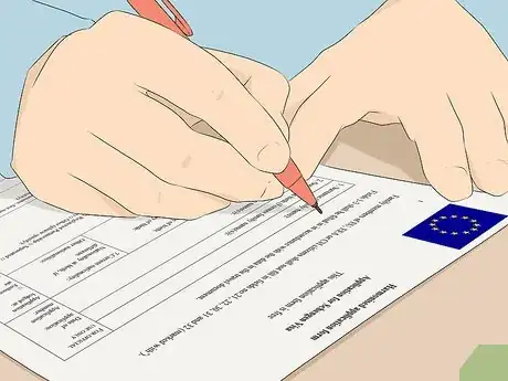 Image titled File a Visa Application Form for Germany Step 1