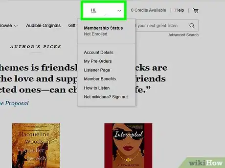 Image titled Get Audible Credits on PC or Mac Step 10
