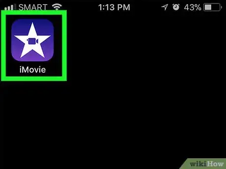 Image titled Edit Music in iMovie on iPhone or iPad Step 1