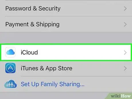 Image titled Set Up iCloud on the iPhone or iPad Step 9