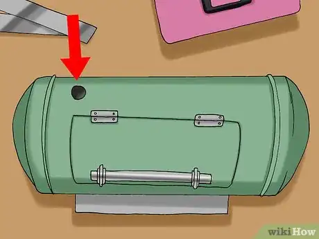 Image titled Make a Wood Burning Heater from an Air Compressor Tank Step 13