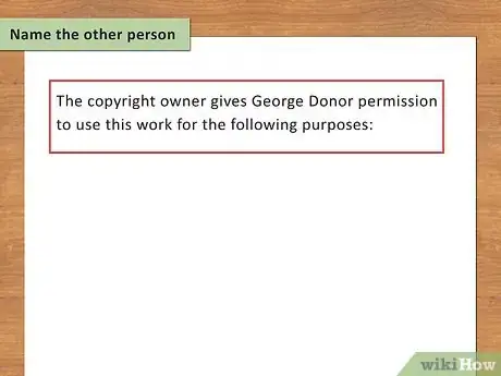 Image titled Write a Copyright Release Step 6