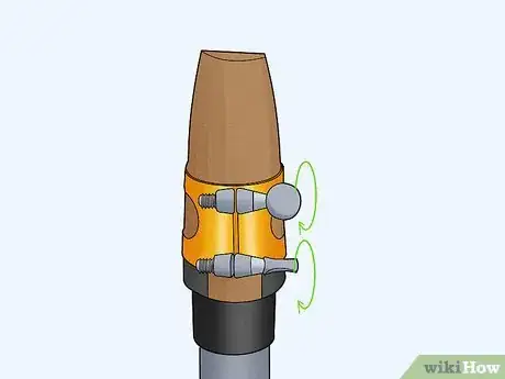 Image titled Put a Reed in a Saxophone Step 7